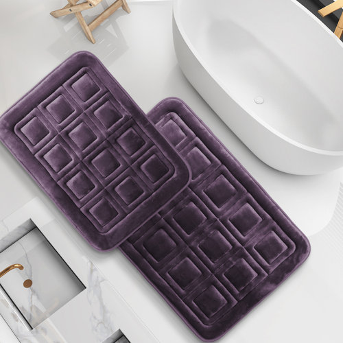 Wayfair Purple Bath Rugs & Mats You'll Love in 2023